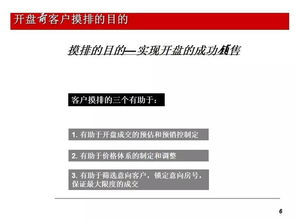 房地產(chǎn)開盤前儲客與客戶摸排實(shí)戰(zhàn)技巧